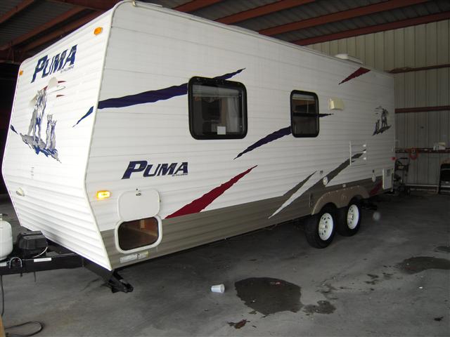 Used 2008 Palomino Puma 20QB Travel Trailer For Sale